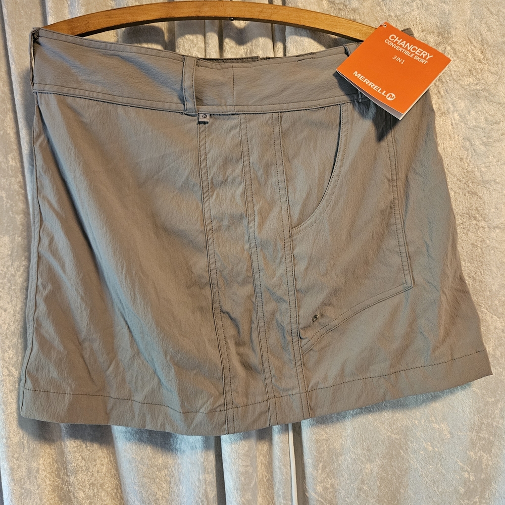 Merrell NWT gray Miniskirt 4 - Picture 3 of 8